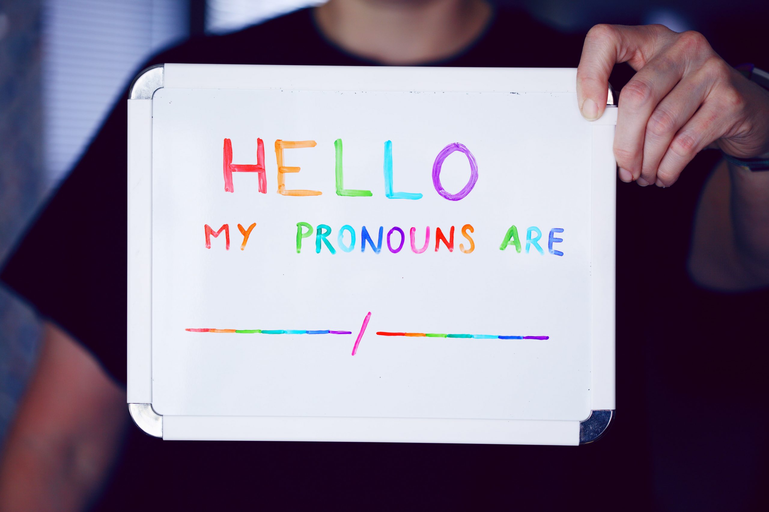 Pronouns Professor wins