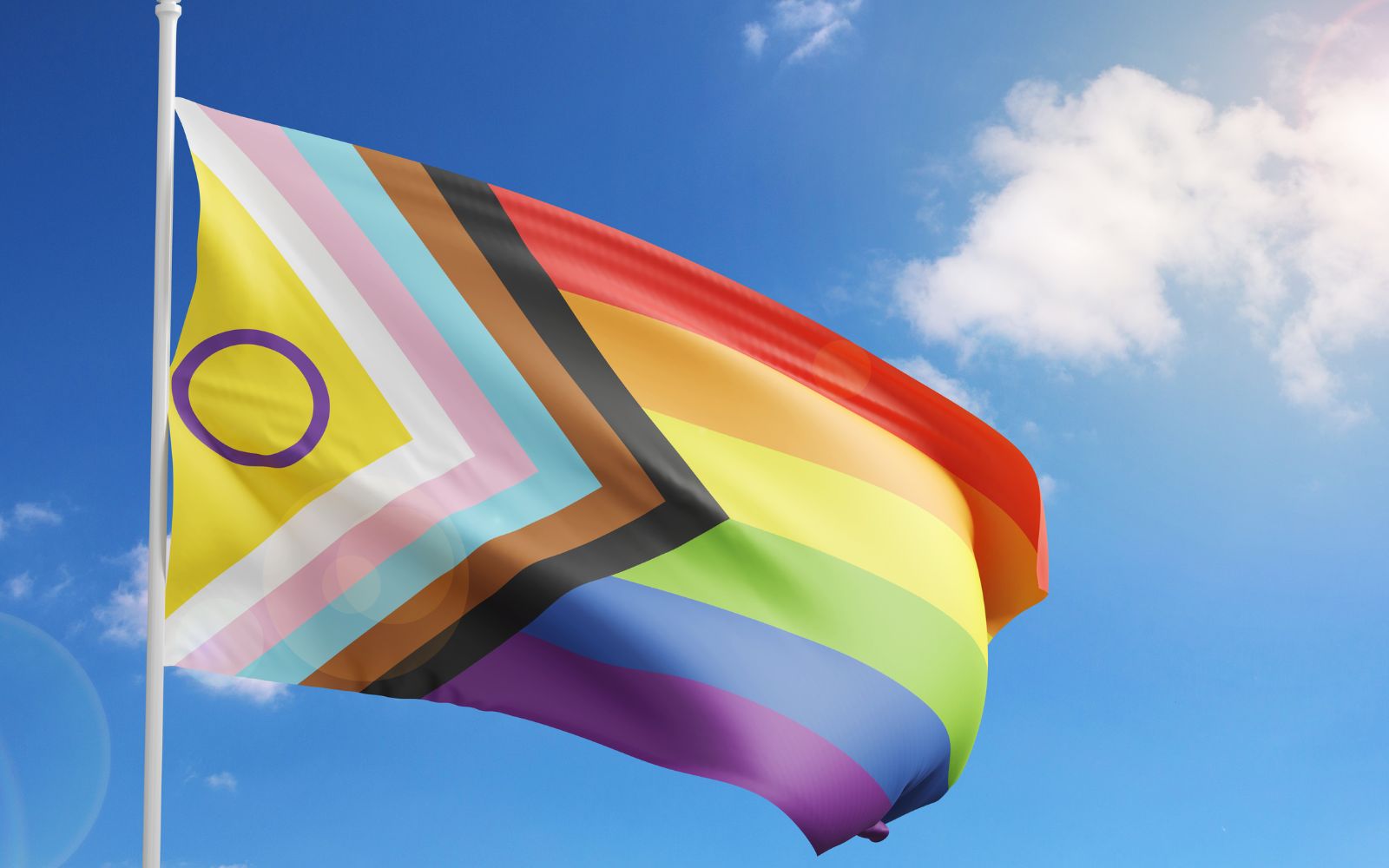 New LGBTQ+ flag raised